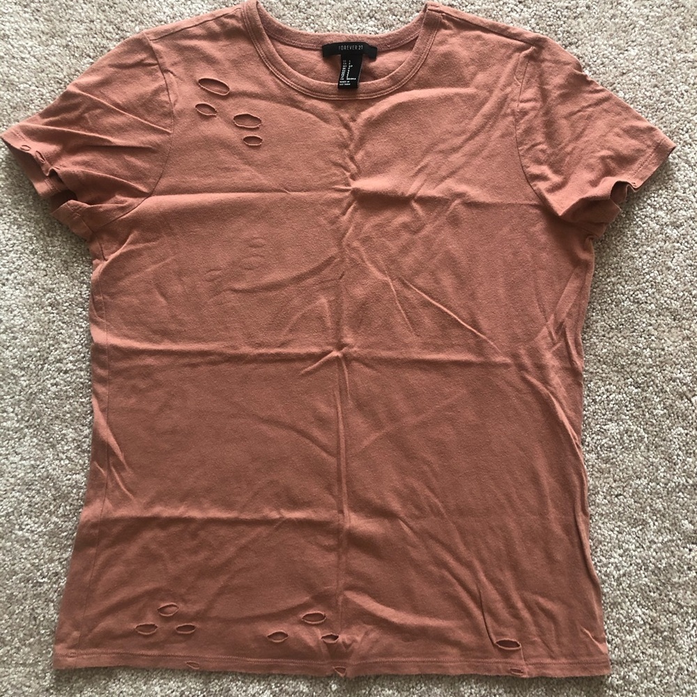 Distressed tshirt